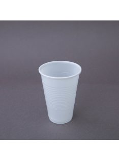 Plastový pohár 200 ml, biely