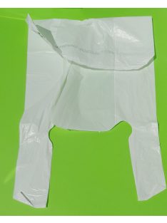 Mikroténová taška s uškom 40 cm x 50 cm, biela