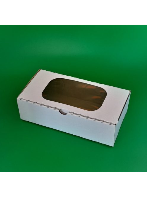 Krabica na zákusky 18 cm x 31 cm x 8 cm