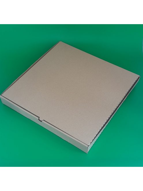 Krabica na pizzu 26 cm, hnedá nepotlačená