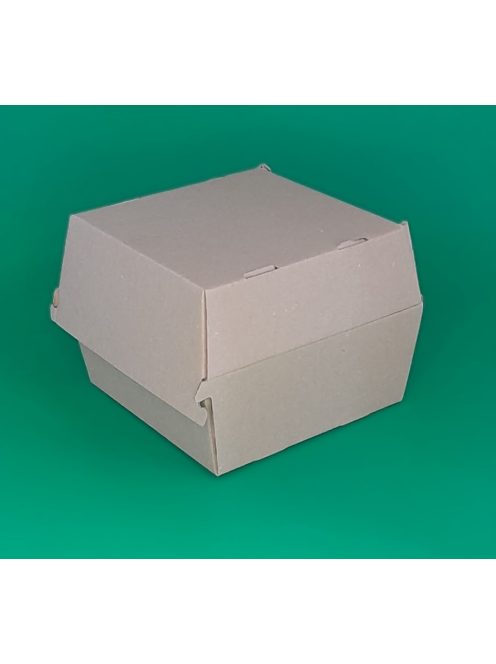 Papierová krabica na hamburger 11 cm x 11 cm x 9,5 cm